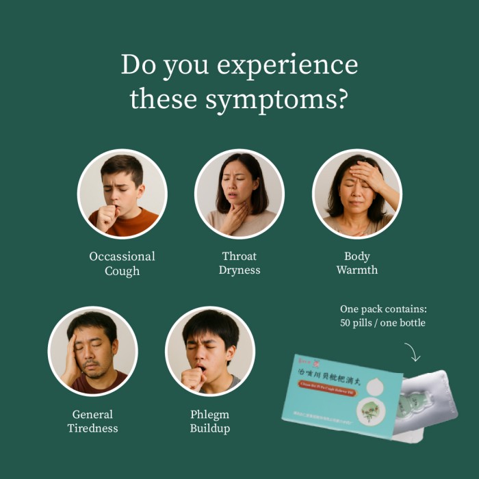 Chuan Bei Pi Pa Cough Reliever Pill